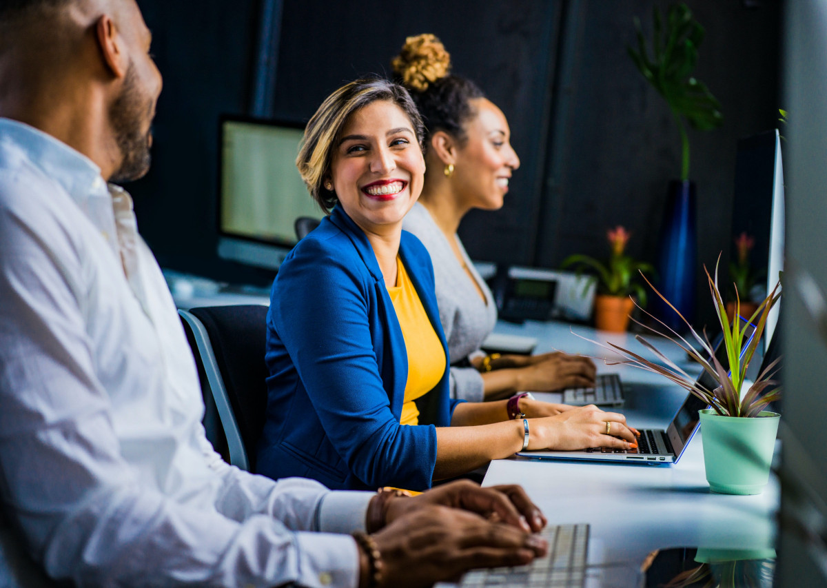Smiling Business People